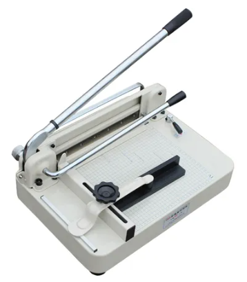 A4 Stack Paper Sheet Cutter White/Silver